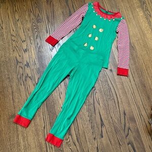 Target Kids Girls Medium Festive Green and Red Set Elf Christmas Holiday Snow